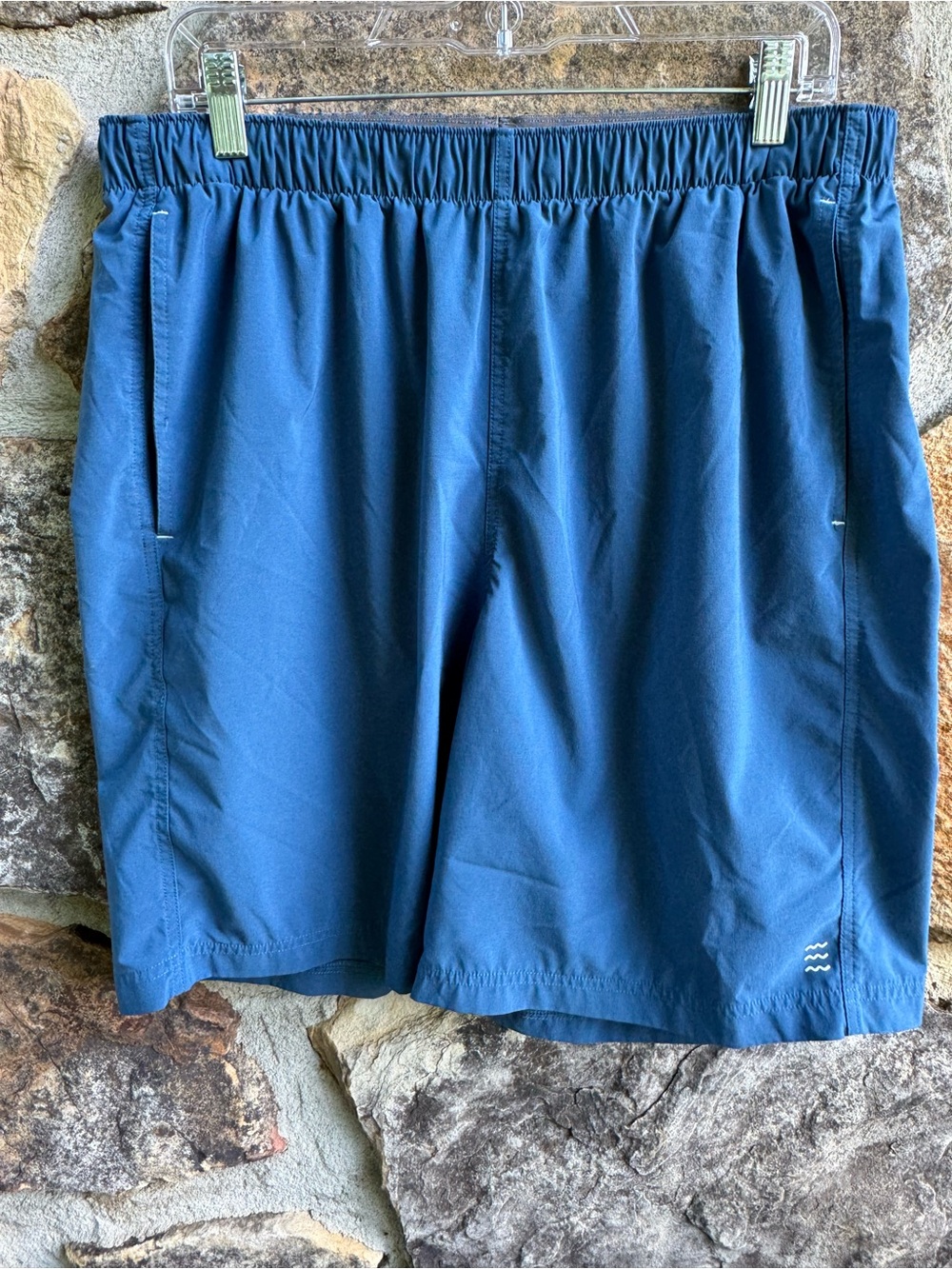 Free Fly Apparel Men's Athletic Shorts in Deep Teal Blue XL Fishing Hiking